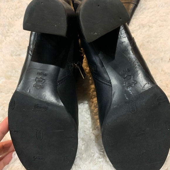 Tory Burch Blaire Mid-Heel Riding Boots - Picture 7 of 8